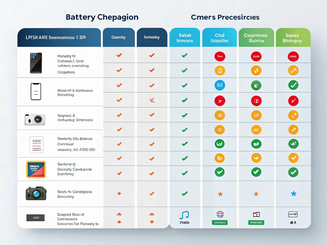 An image of a comparison table with different quotes, prices, and supplier details, showcasing ProfiCircle's Quote Comparison Tool.