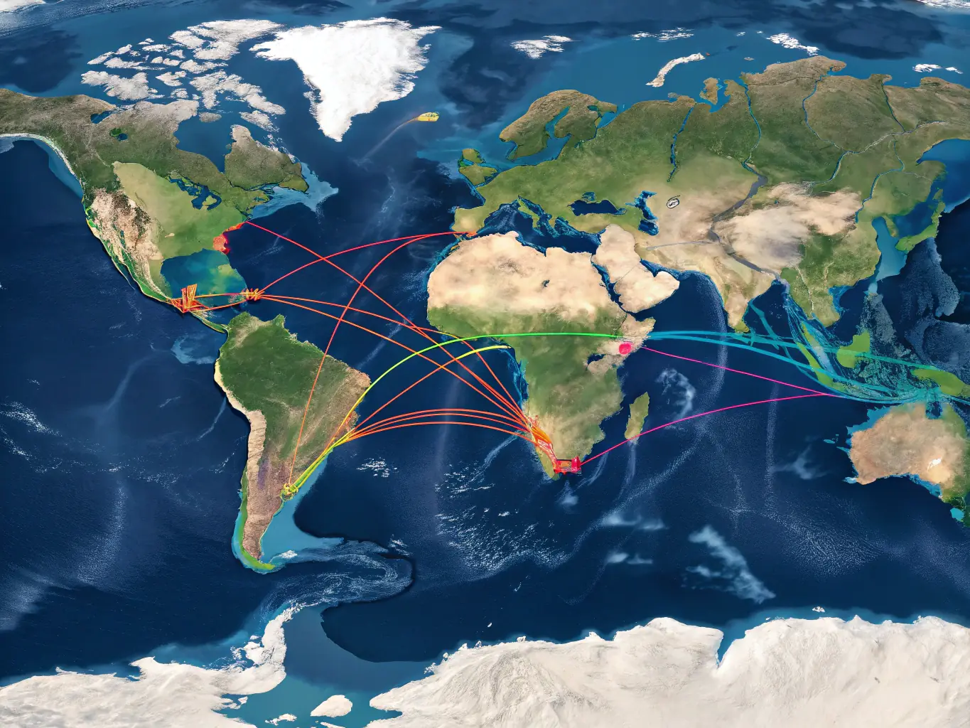 A collage of diverse supplier logos and a map highlighting international vendor locations, representing ProfiCircle's Vetted Supplier Network.